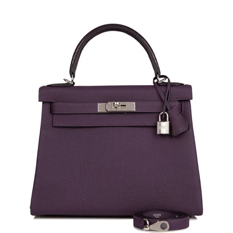 hermes prunoir kelly|Hermes Kelly 28 Raisin Togo/Prunoir Alligator Touch Palladium .